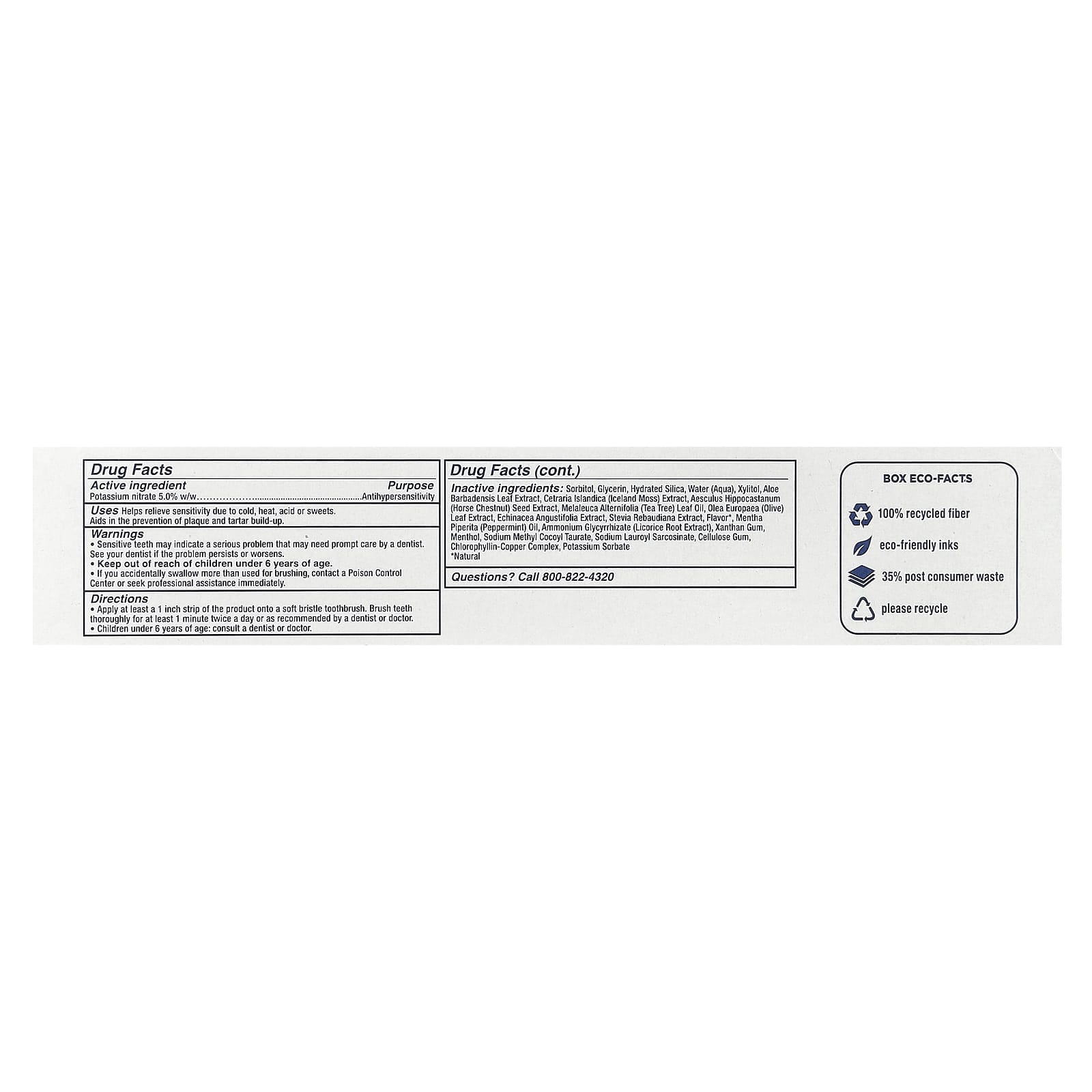 Kiss My Face Sensitive Fluoride-Free Gel Toothpaste, Citrus Mint, 127.6 g - view 3